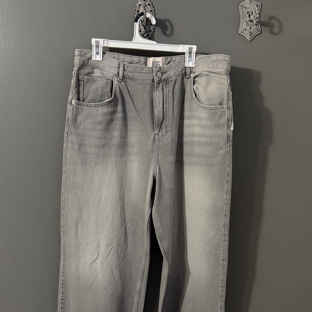 Urban Outfitters Gray Flare & Wide Leg Jeans